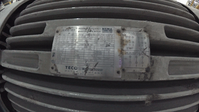 東元NEMA電機(jī)服役7年，運(yùn)行狀態(tài)良好，現(xiàn)場(chǎng)檢測(cè)運(yùn)行狀態(tài) - TECO東元電機(jī) | 變頻器·伺服電機(jī)·減速機(jī)·電機(jī)解決方案