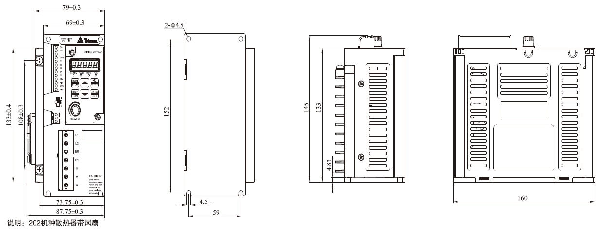 S310-202-H1D 1.5KW變頻器 - TECO東元電機 | 變頻器·伺服電機·減速機·電機解決方案