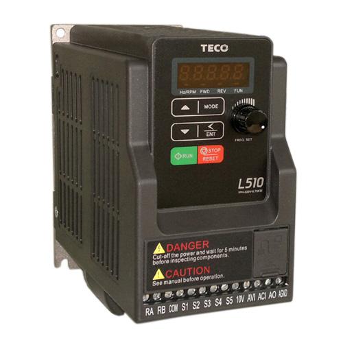L510-201-SH1-NC  0.75KW變頻器 - TECO東元電機(jī) | 變頻器·伺服電機(jī)·減速機(jī)·電機(jī)解決方案