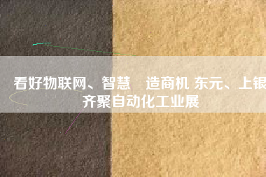 看好物聯(lián)網(wǎng)、智慧製造商機(jī) 東元、上銀齊聚自動(dòng)化工業(yè)展
